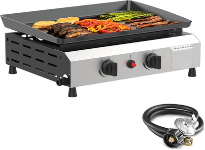 2 Burner Outdoor Propane Griddle