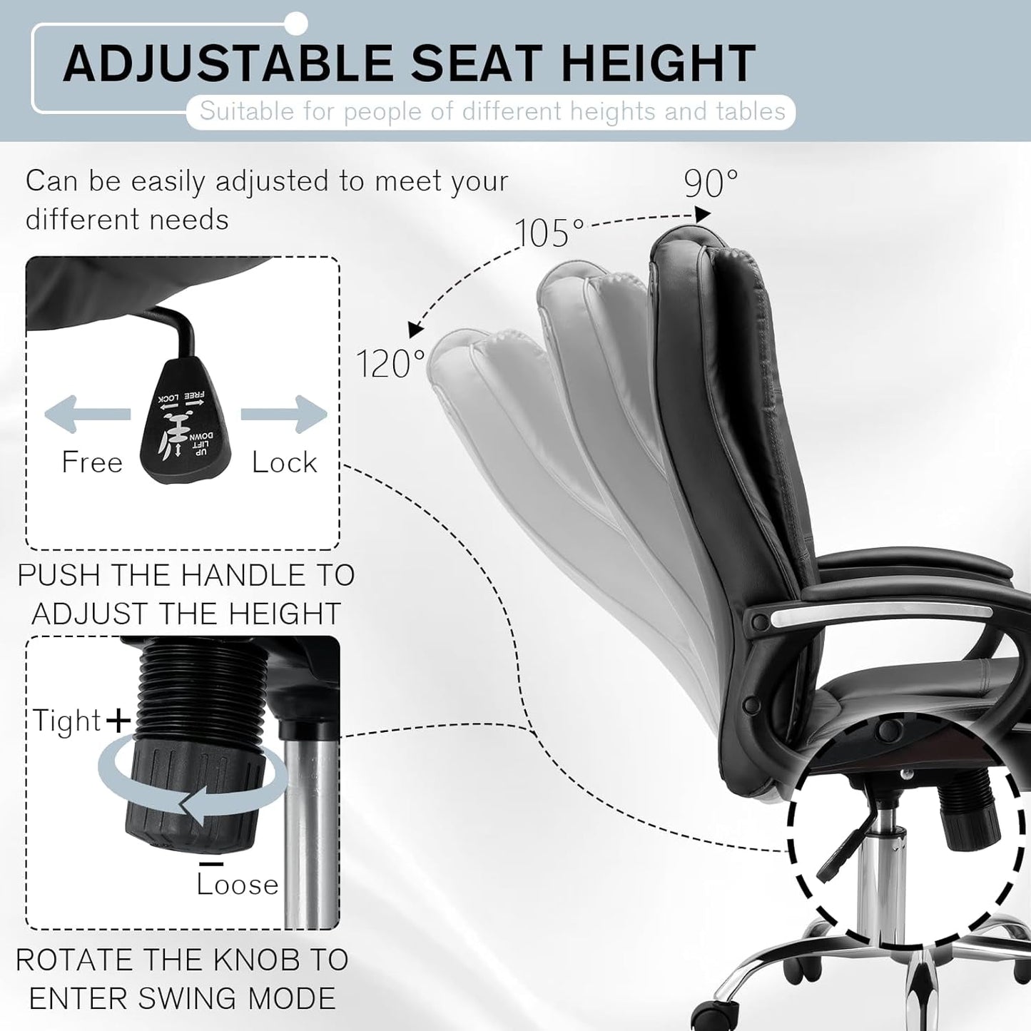 Adjustable Home Office Chair