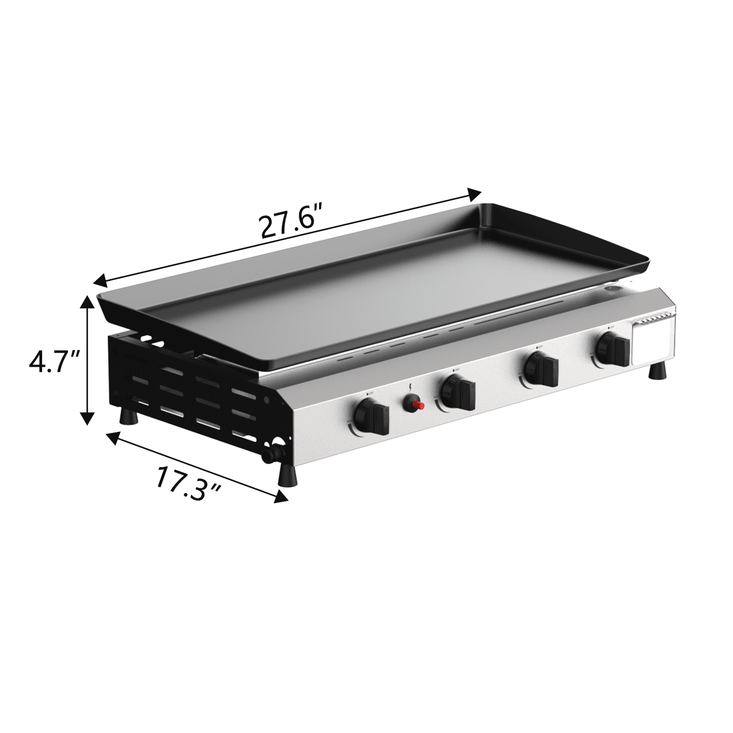 Outdoor Propane Griddle