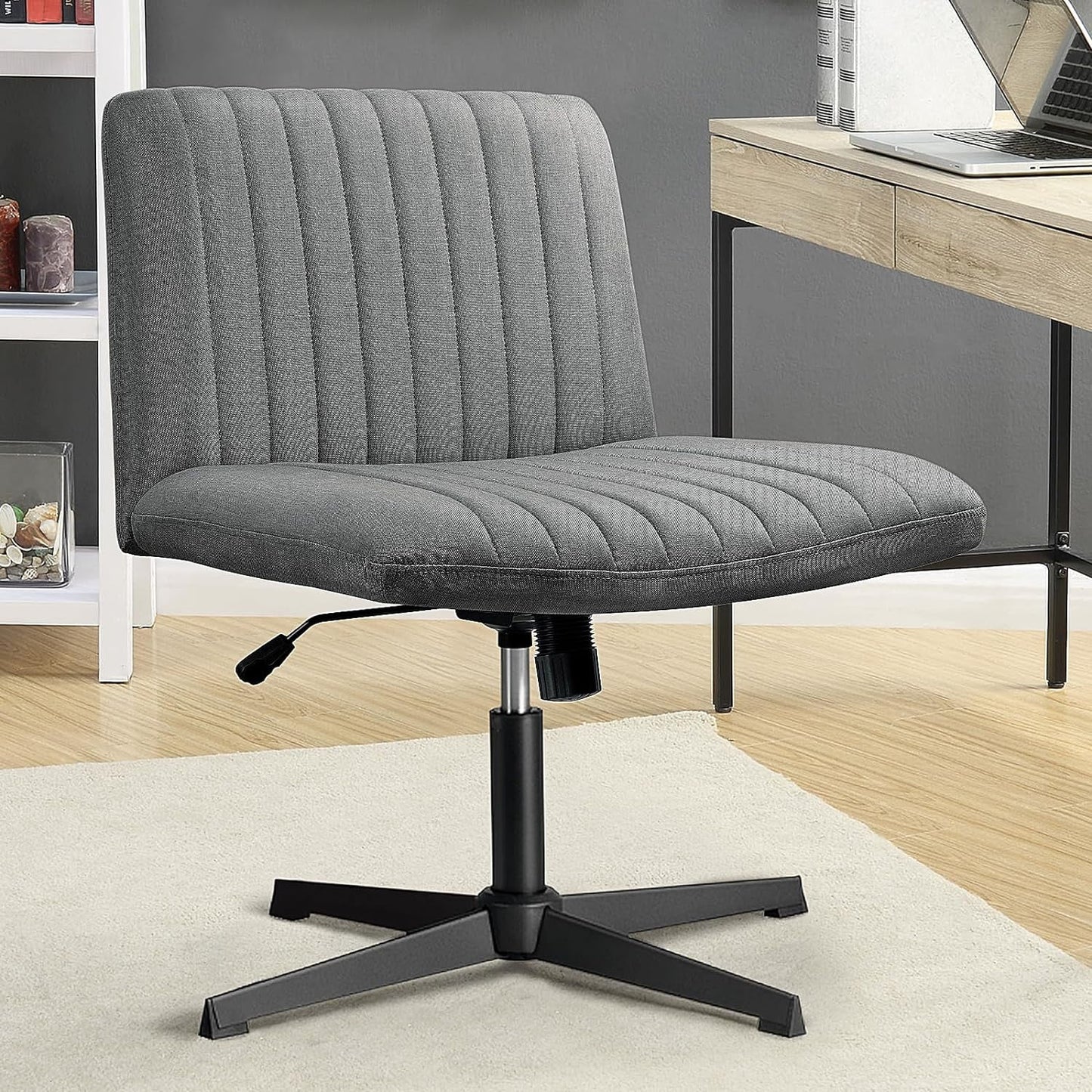 Armless Office Desk Chair